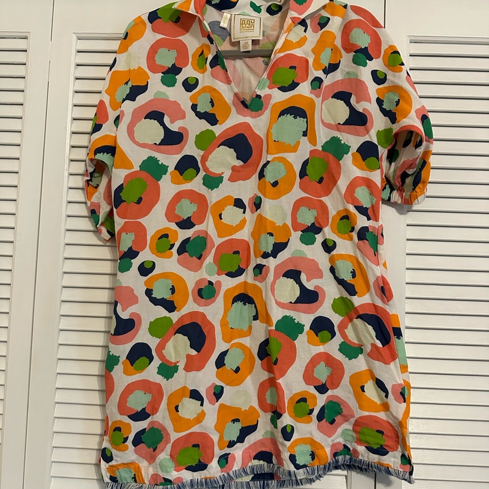 Emily McCarthy Multi Spot Cheetah Dress